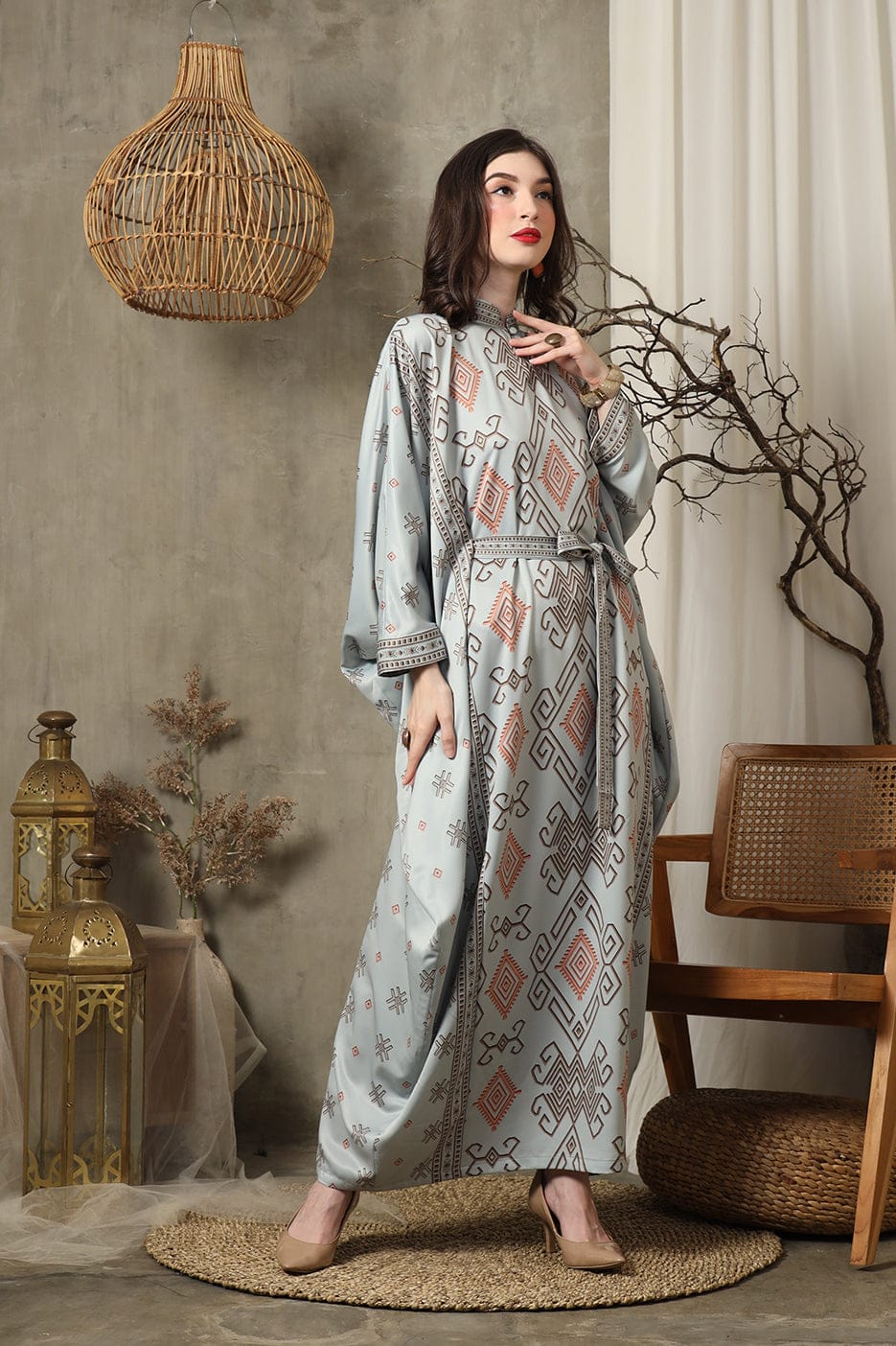 Silk Kaftan 10