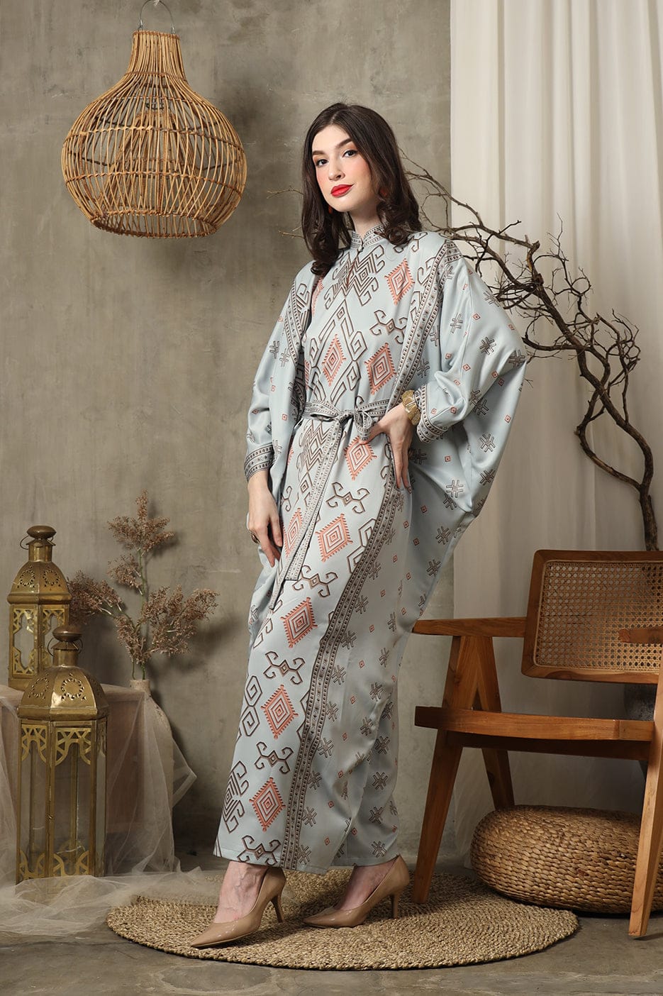 Silk Kaftan 008