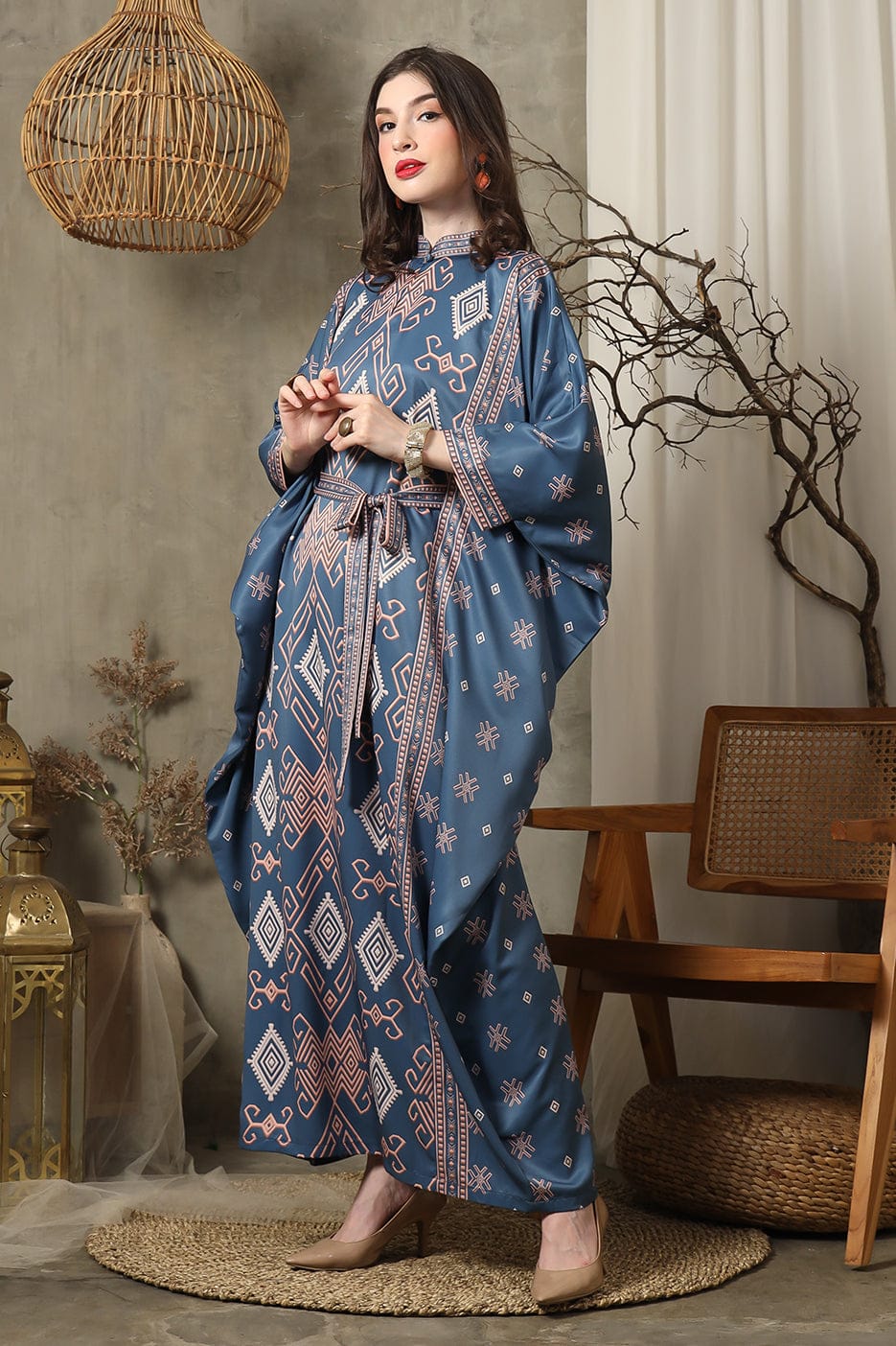 Silk Kaftan 006