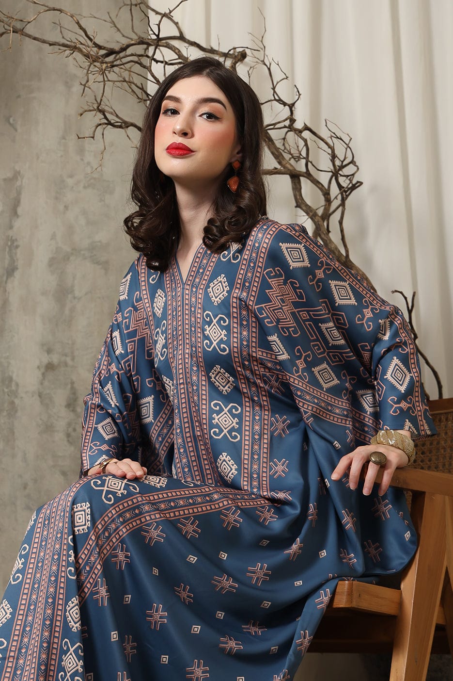 Silk Kaftan 005