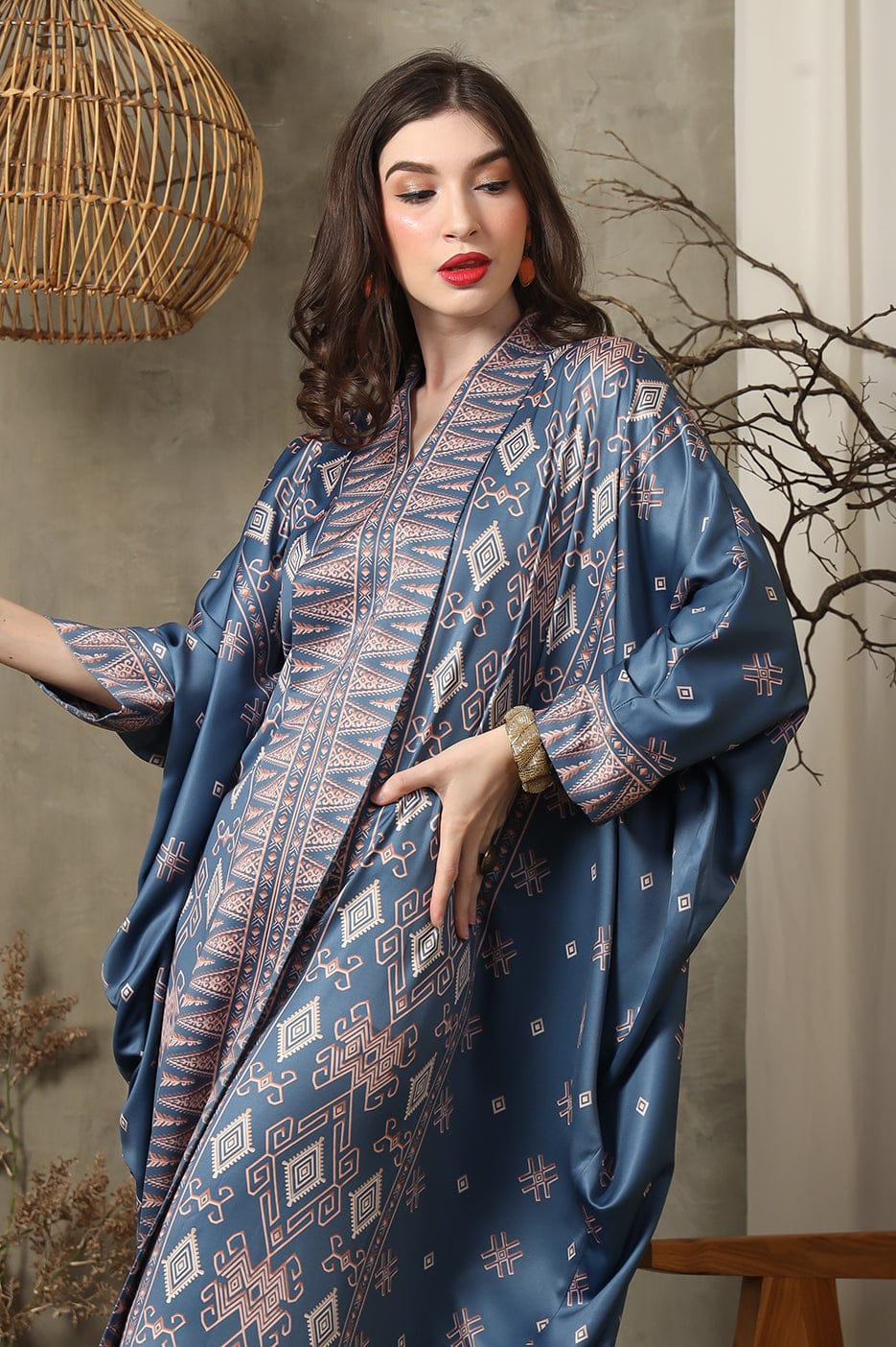 Silk Kaftan 004