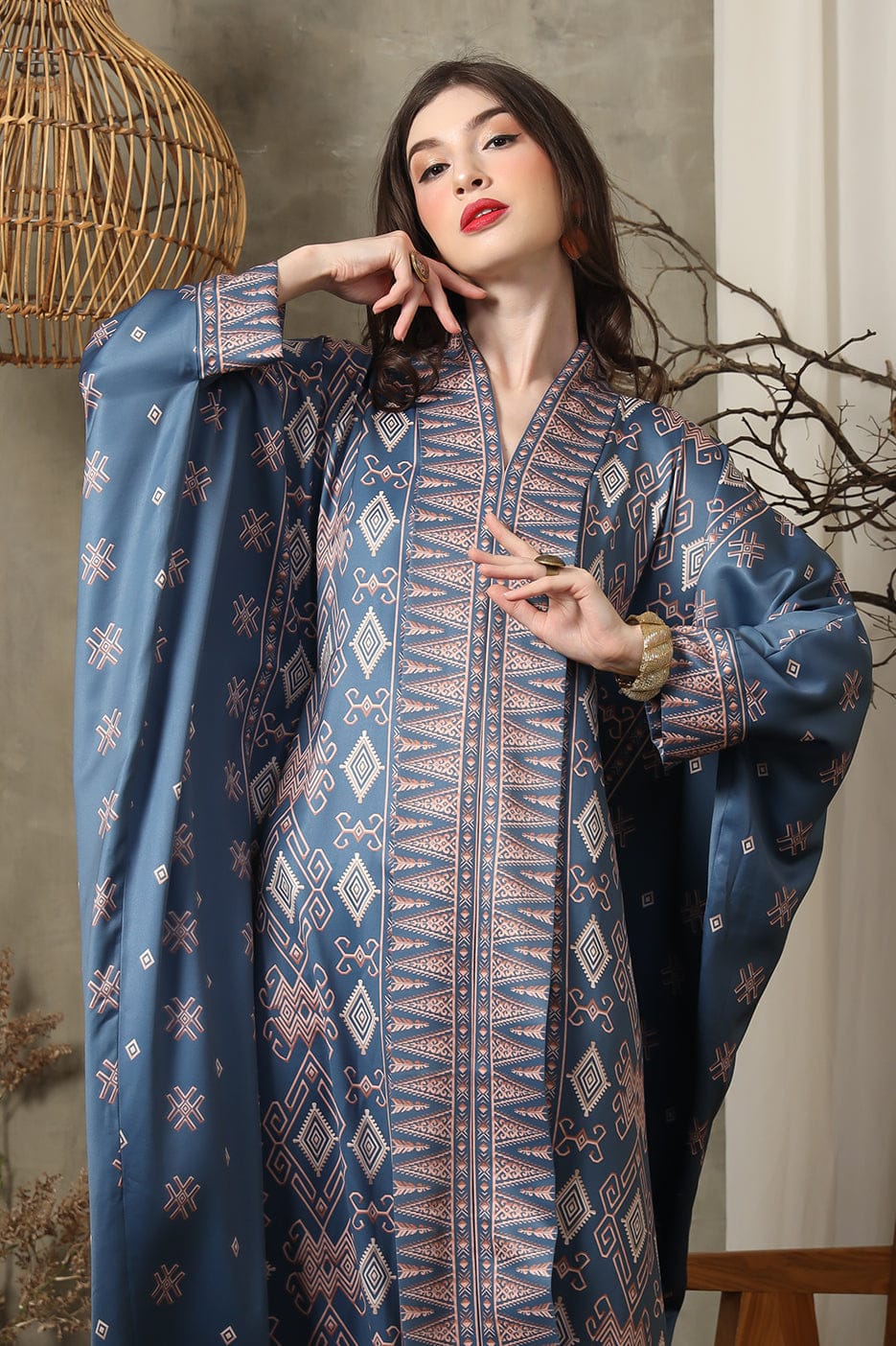 Silk Kaftan 004