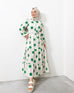 Polka Dot Abaya HLF-0014