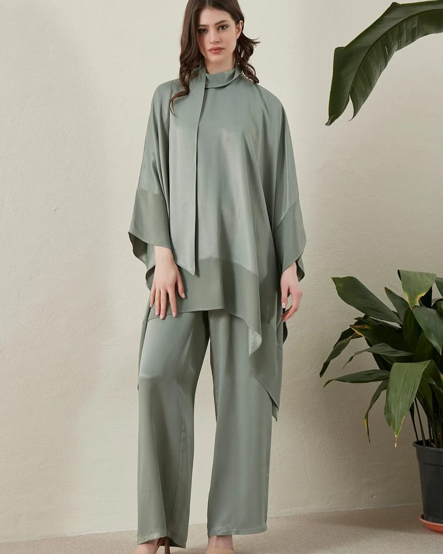 Light Green Silk HCS-0022
