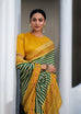 Green Patola Printed Saree HSC-0005