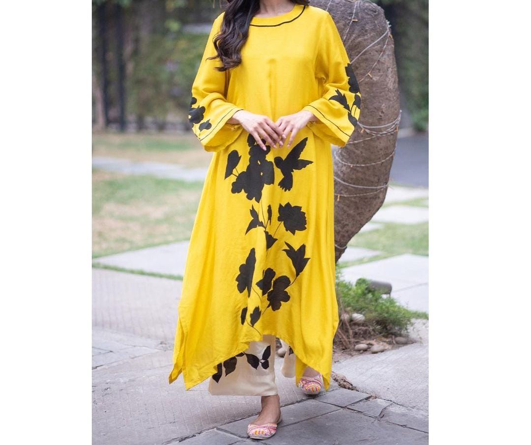 Yellow & Pink Co-Ord Set HMAY-0009