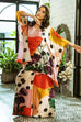 Polka Love Kaftan Set HED-0029