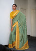 Green Patola Printed Saree HSC-0005