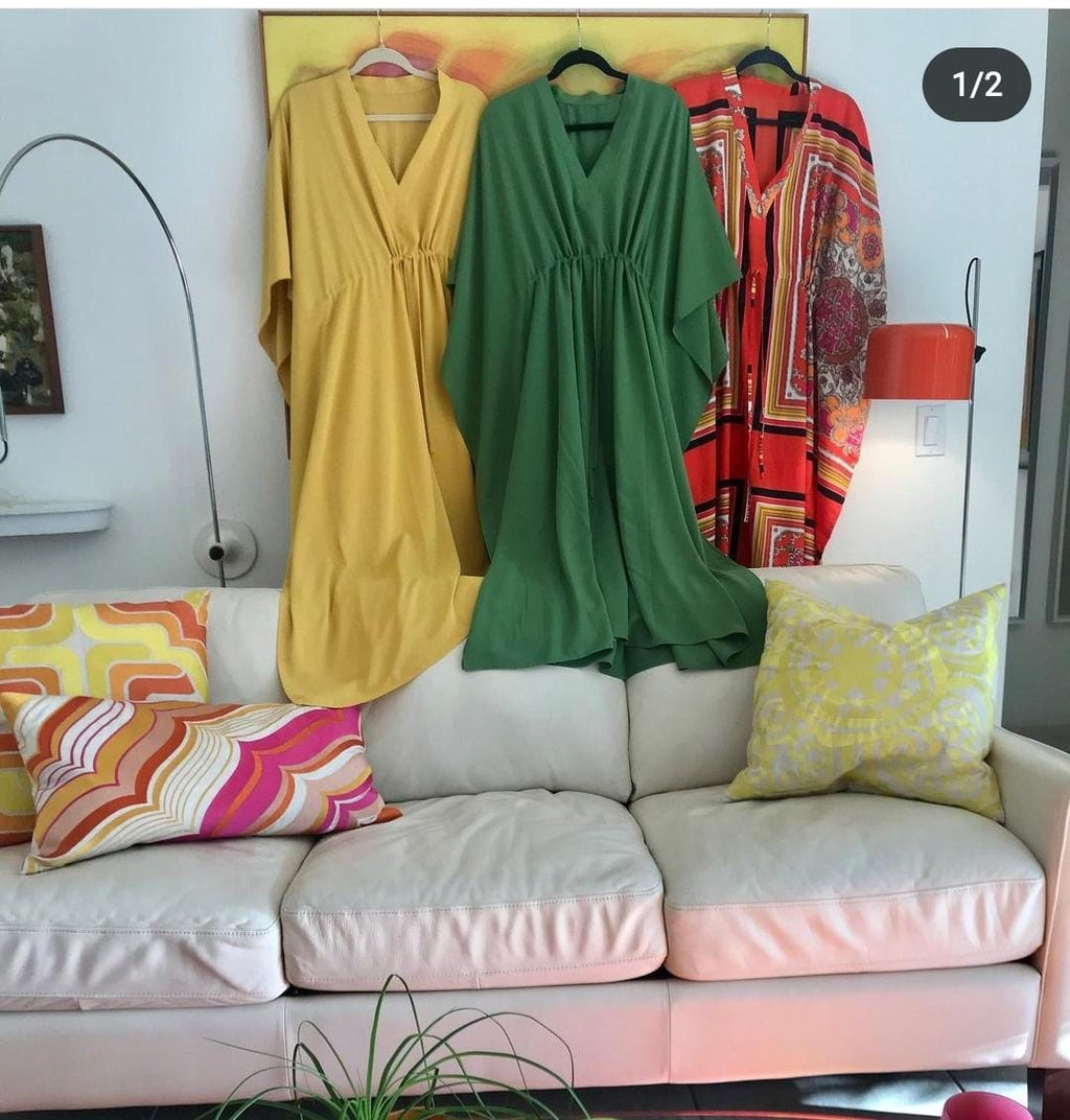 Plain Lawn Kaftan HLK-0003