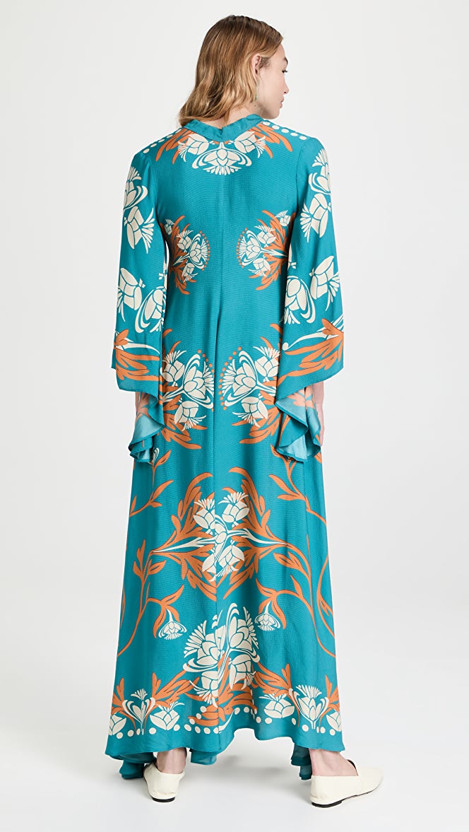 Green Kaftan Shirt HSC-0088