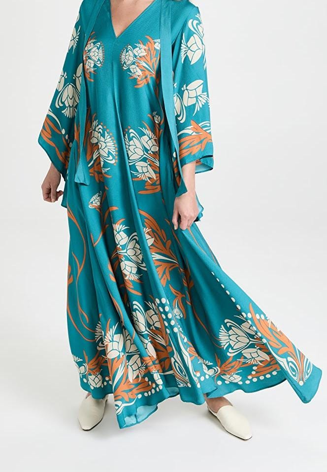 Green Kaftan Shirt HSC-0088