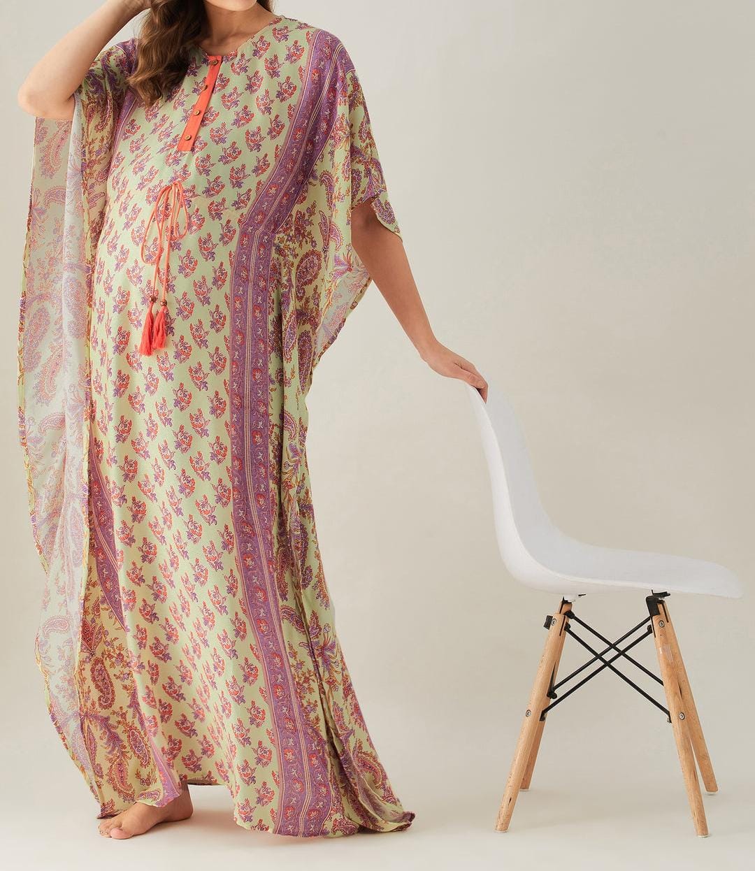 Purple Kaftan HLK-0008