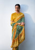 Green Patola Printed Saree HSC-0005