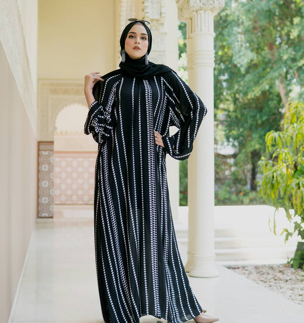 Solace Abaya Dotted HAC_0157
