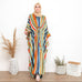 Multi Lines Kaftan HLK-0092