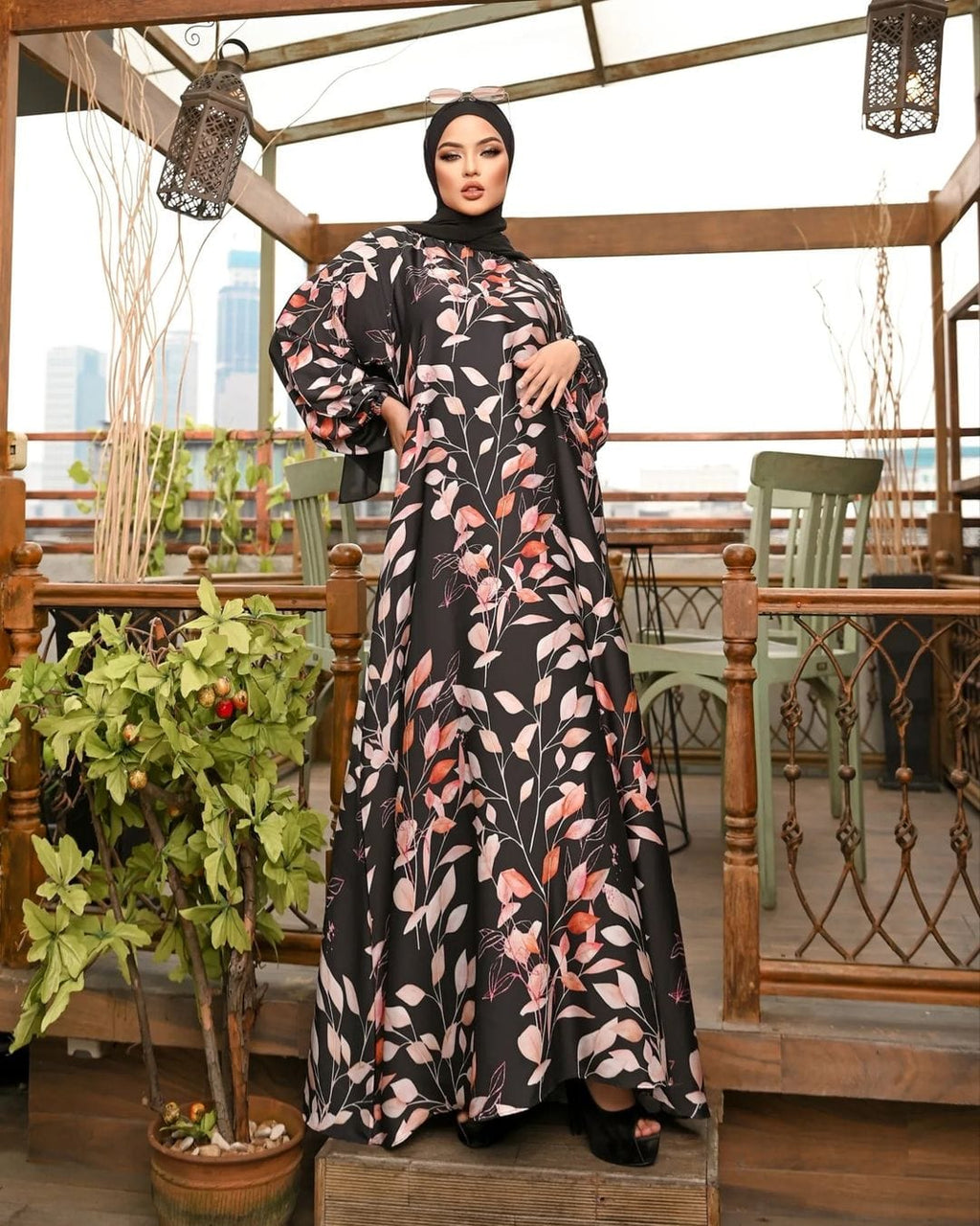 Donelli Abaya Black HAC_0061