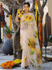 Print  Sunflower Sari HSC-0008