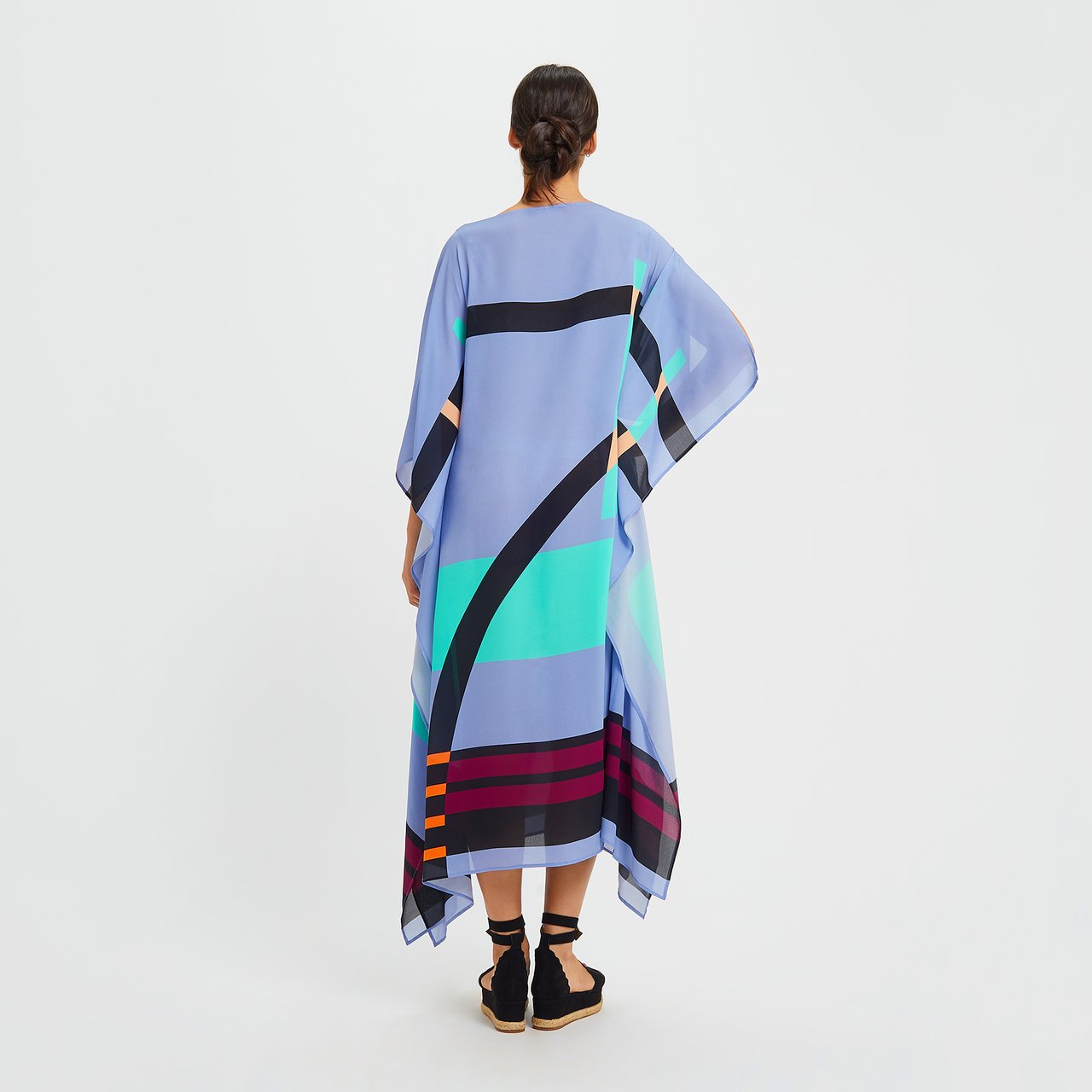 Purple Black Lines HMK-0039