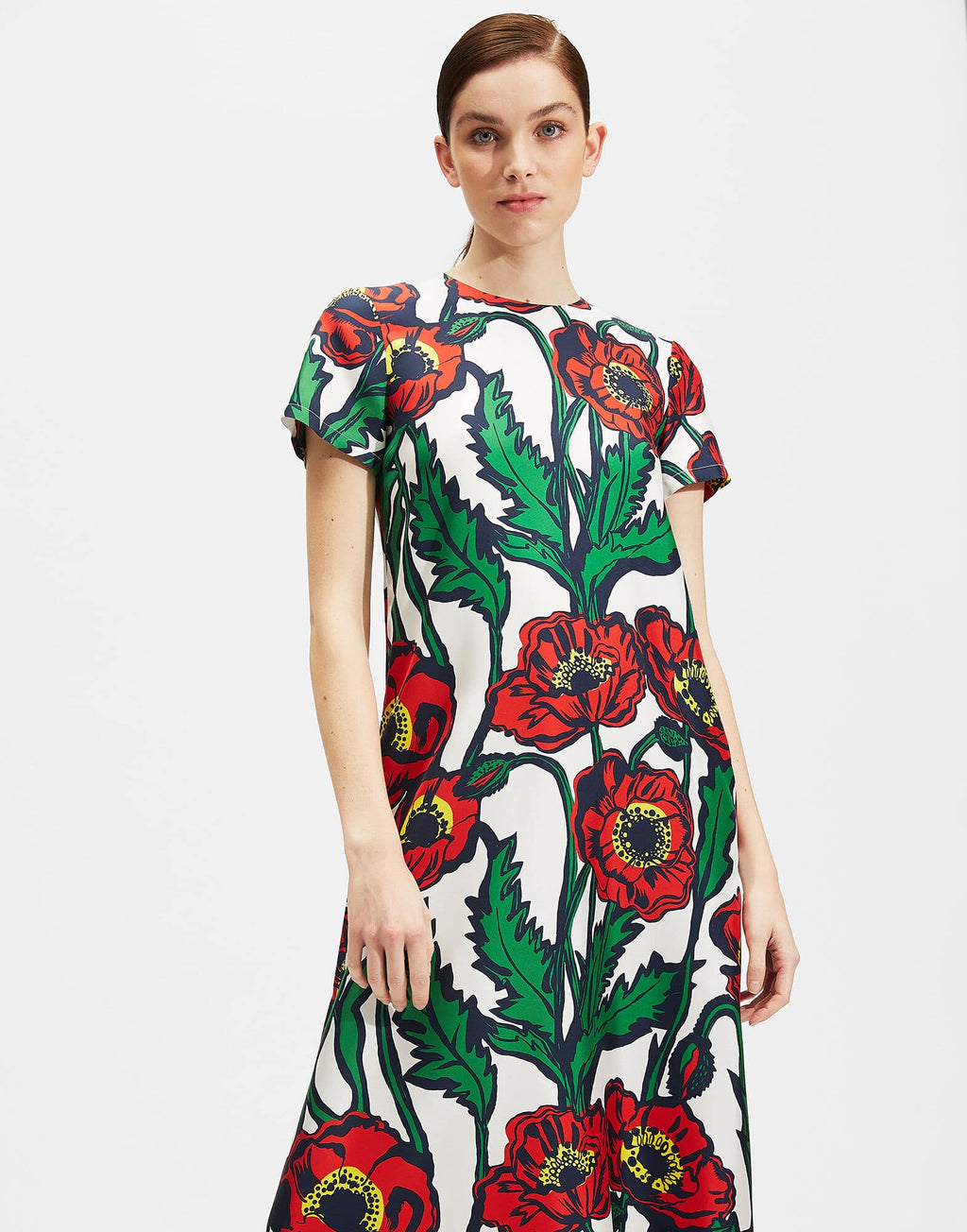 Red & Green Floral Shirt HSC-0067