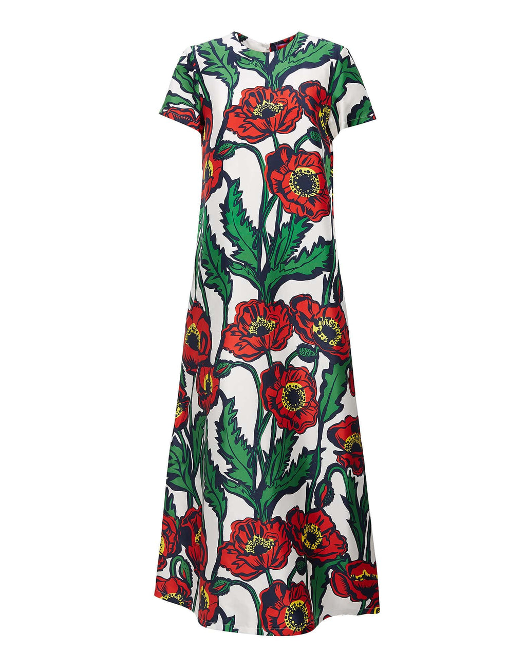 Red & Green Floral Shirt HSC-0067