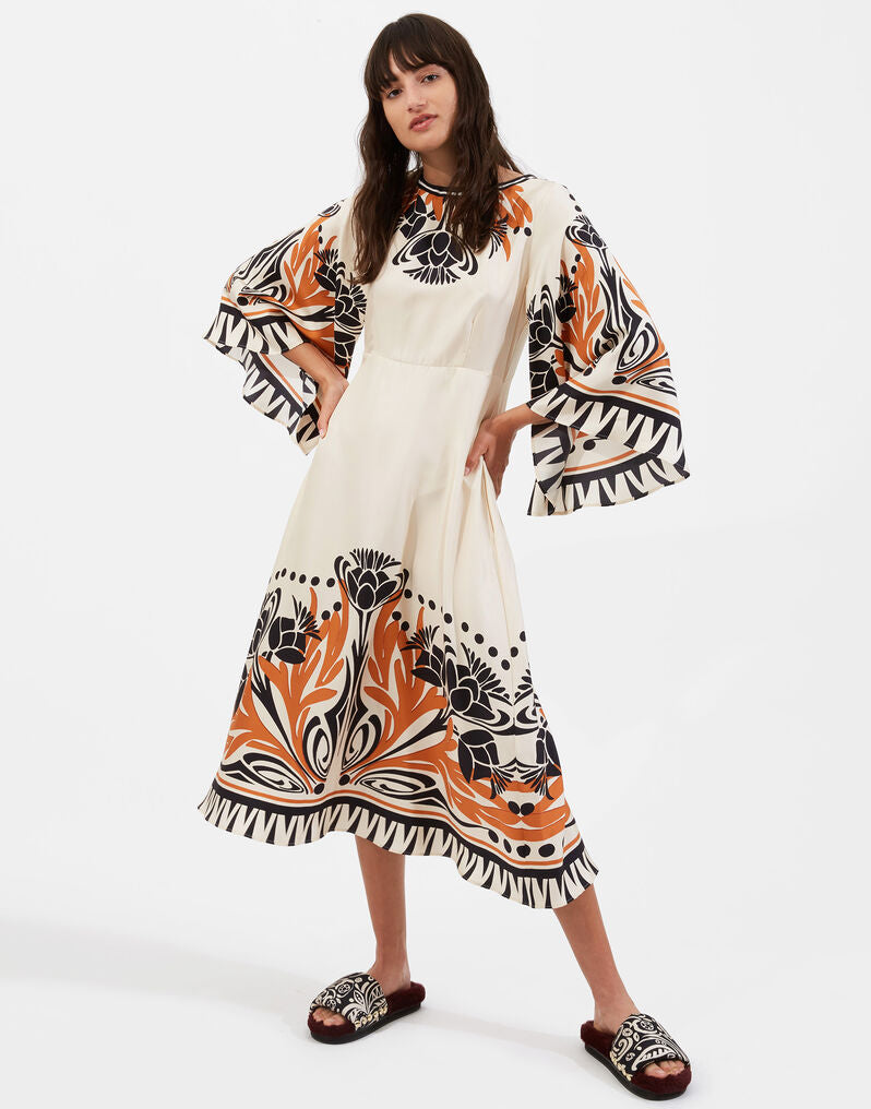 Orange Black Aline Shirt HSC-0039