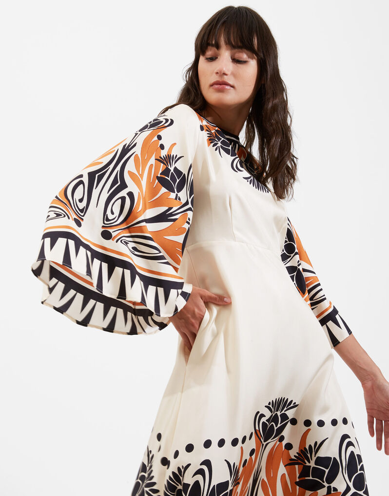 Orange Black Aline Shirt HSC-0039