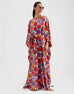 Floral Print Kaftan HLK-0101