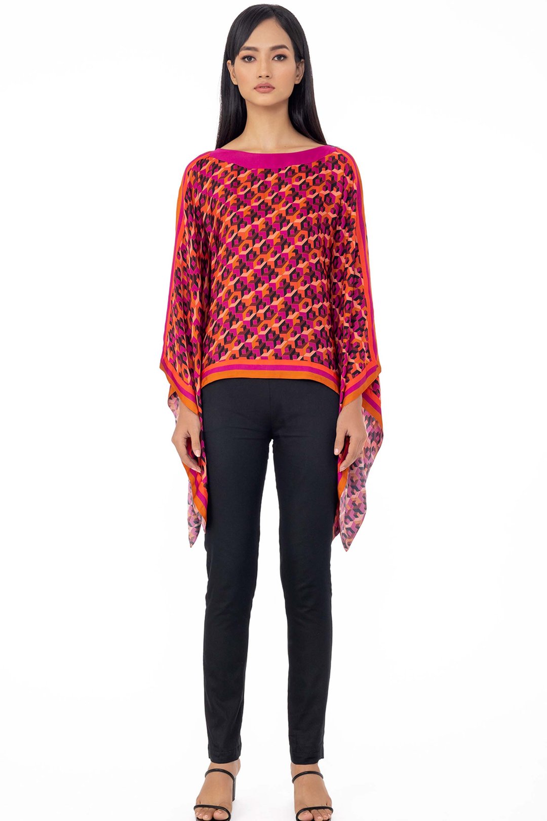 Geo Short Kaftan Set HWD-0032