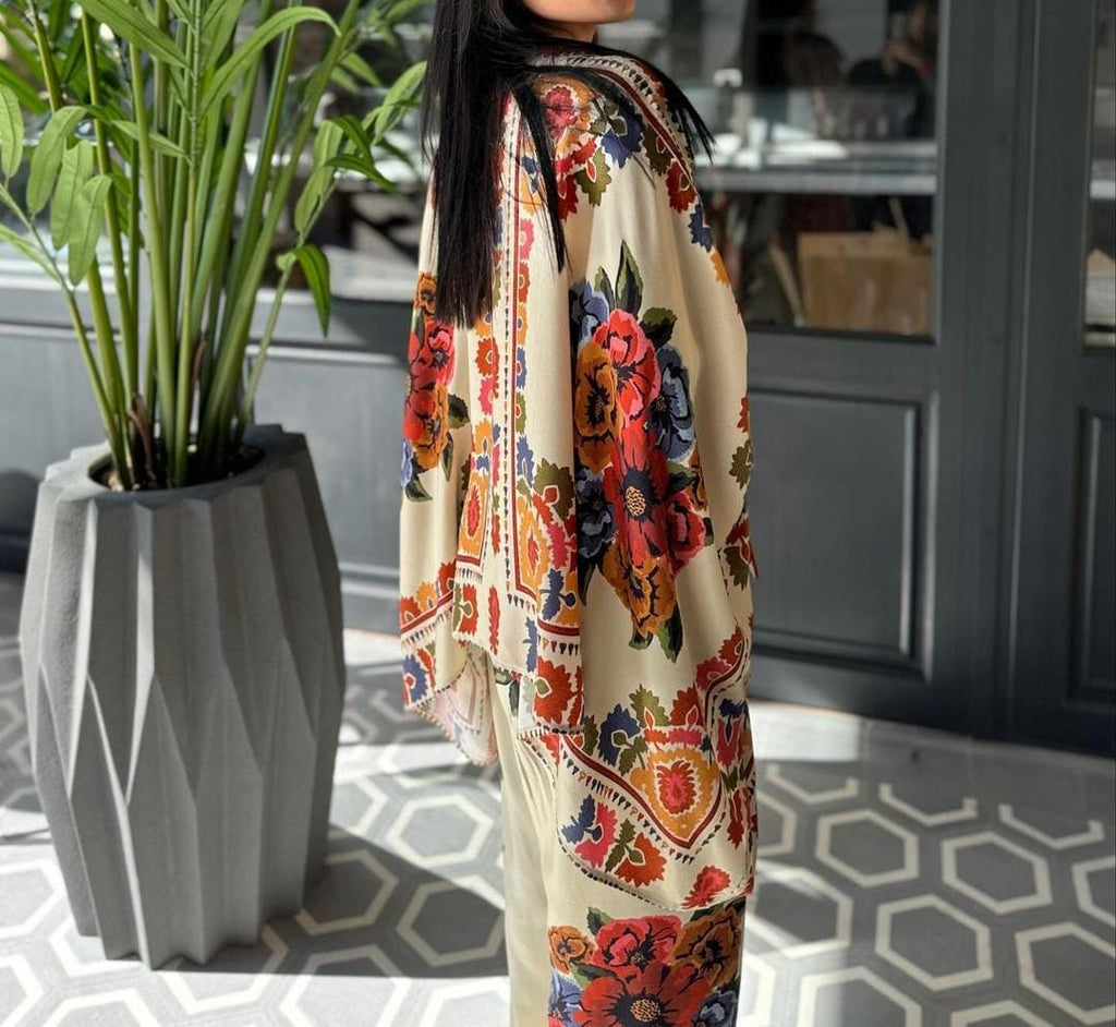 Suzani Cream Co_Ord Set