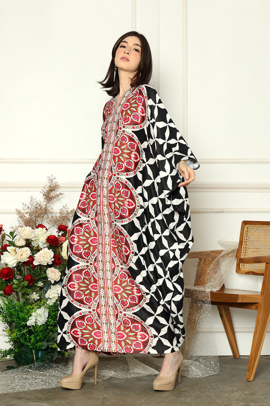 Silk Kaftan HLK-0136