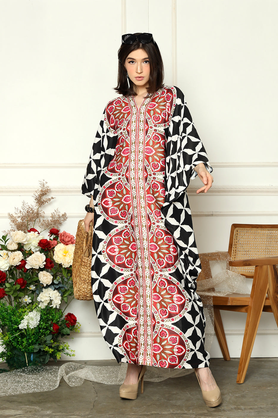 Silk Kaftan HLK-0136