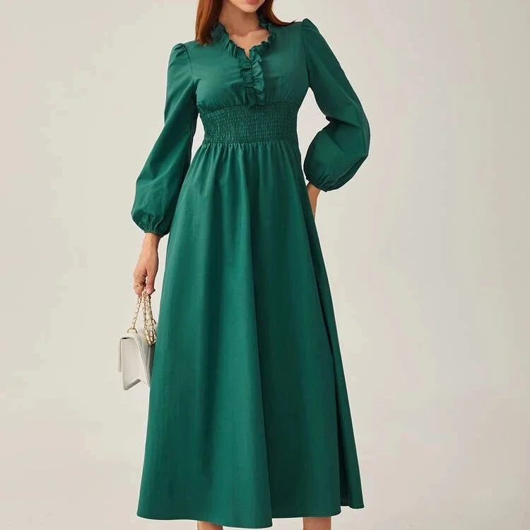 Green Smoking Frocks HLW-0005