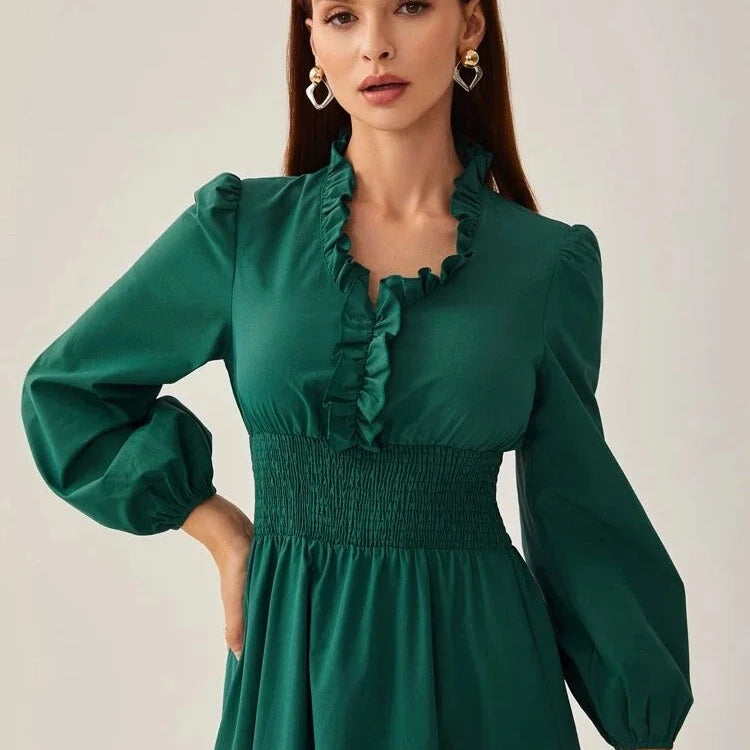 Green Smoking Frocks HLW-0005