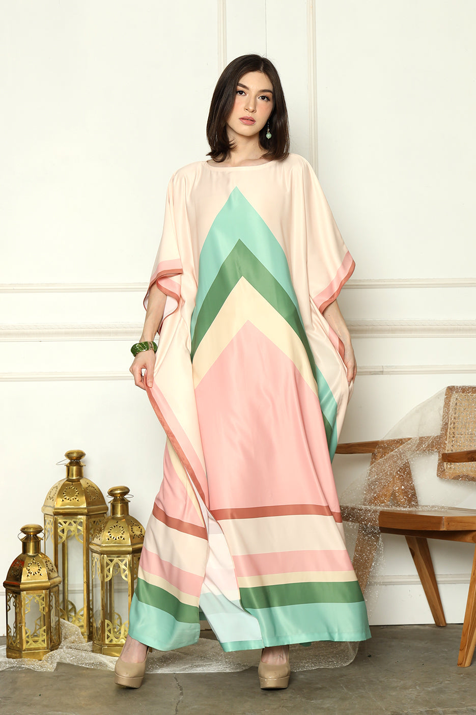 Silk Kaftan HLK-0134