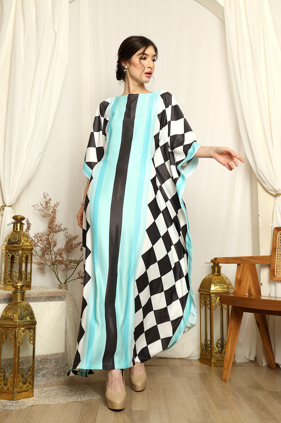 Silk Kaftan HLK-0135