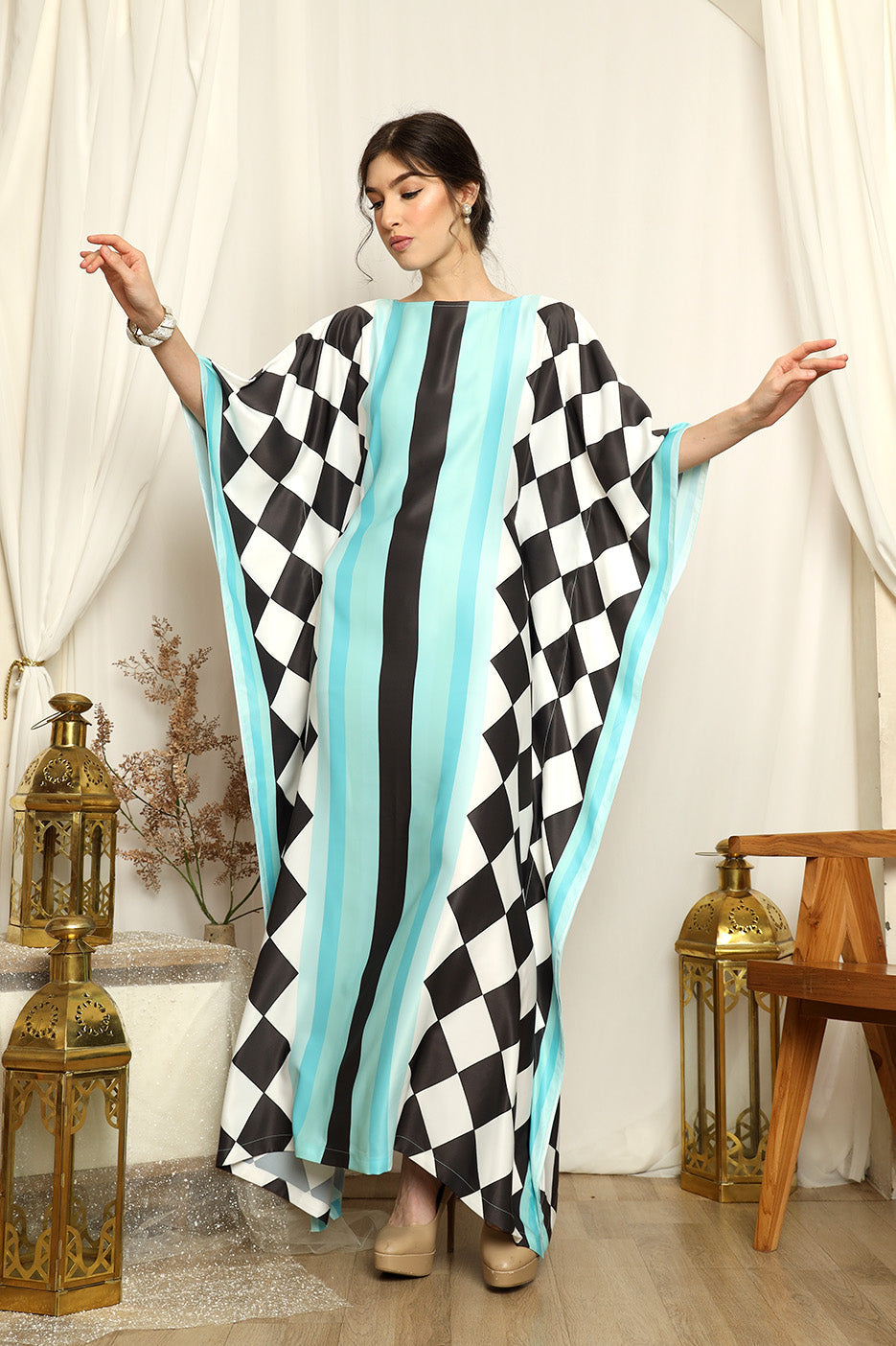 Silk Kaftan HLK-0135