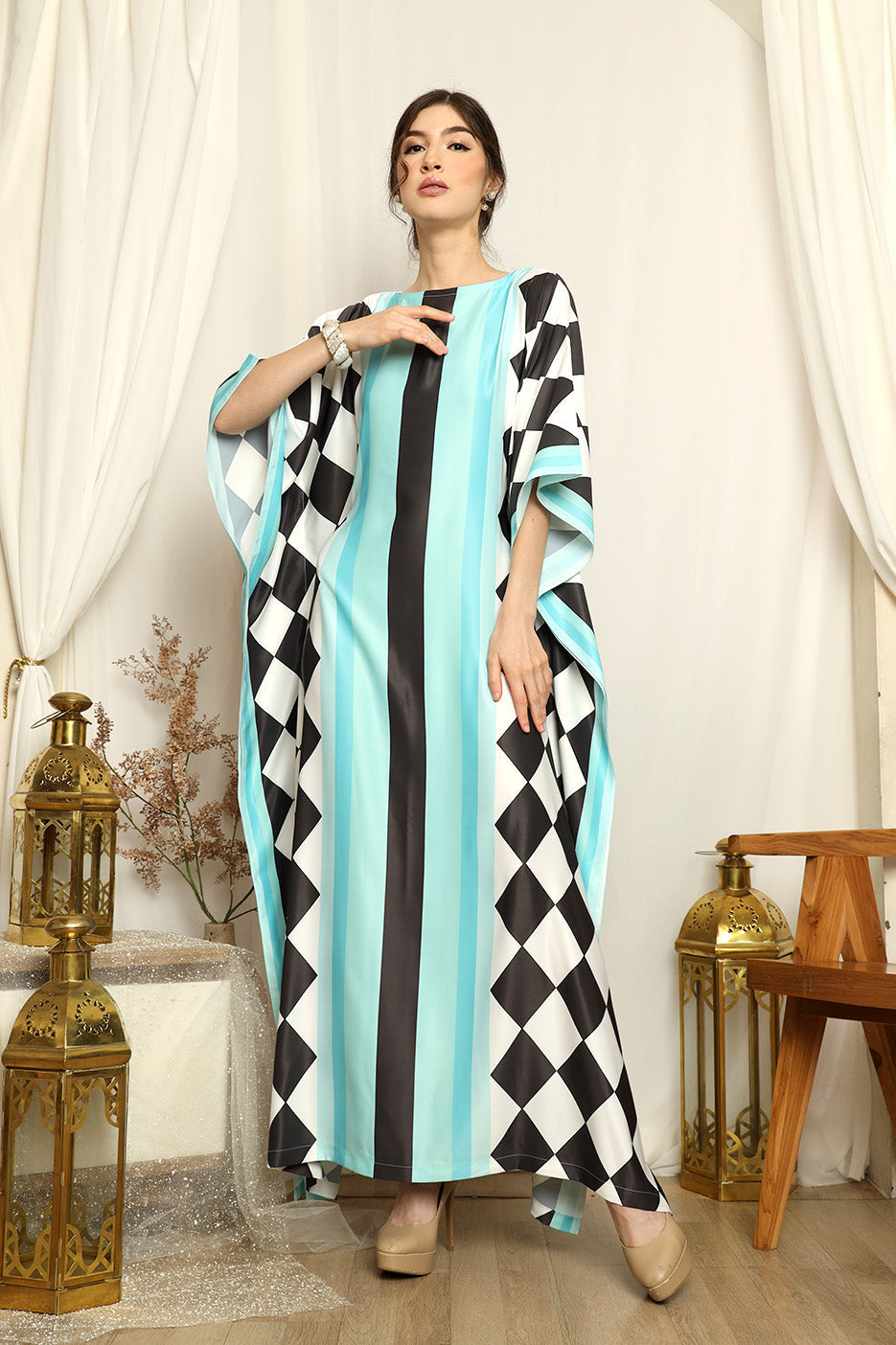 Silk Kaftan HLK-0135