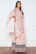 Blush Pink Kaftan & Sahara Set HSK-0004