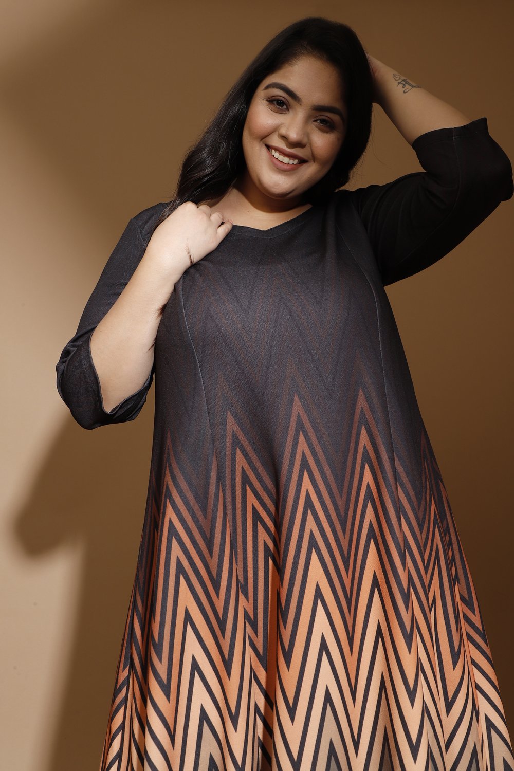 Multi Zigzag Shirt HSC-0044