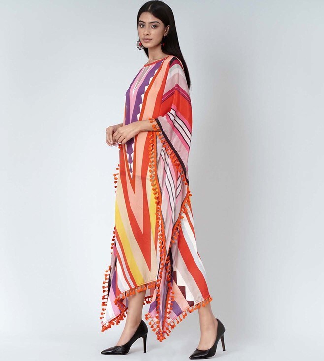 V Long Kaftan HLK-0156