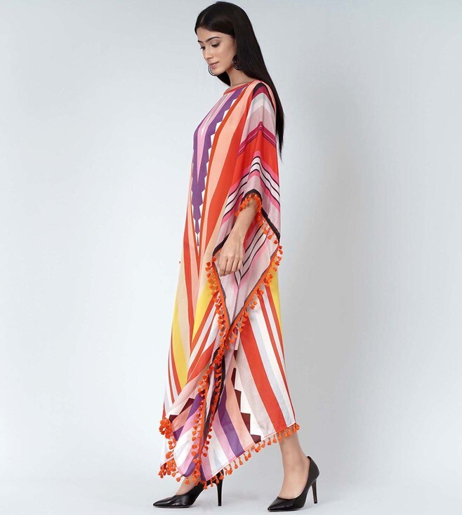V Long Kaftan HLK-0156