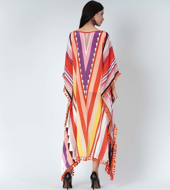 V Long Kaftan HLK-0156