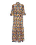 Geometric Print Long Dress HWD-0063