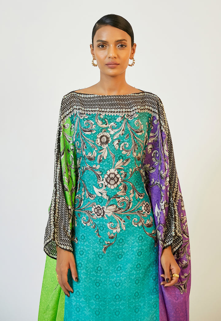 Multi Design Kaftan HLK-0102