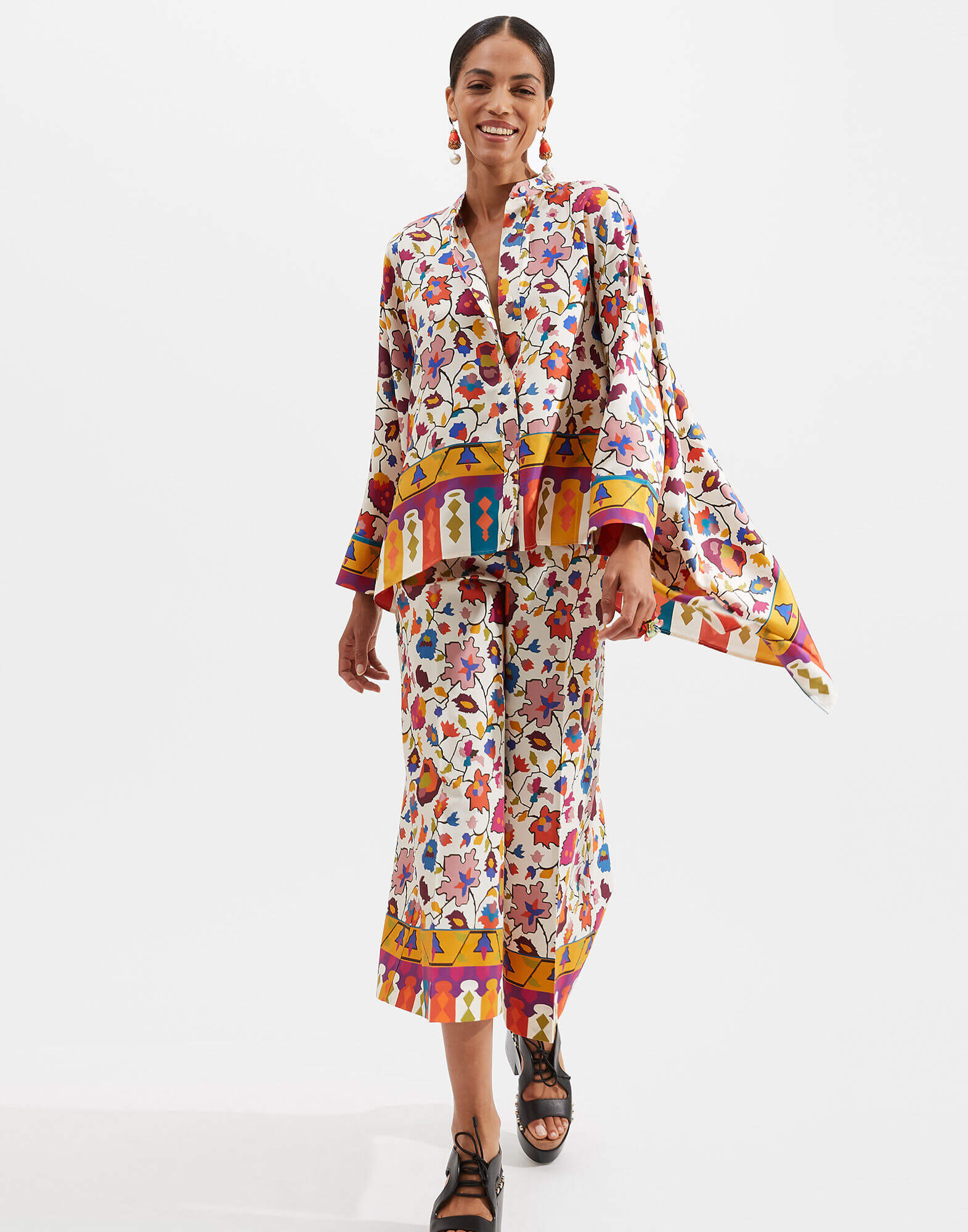 Foulard Shirt Pants Set HWD-0070