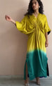 Tiedye Kaftan Green HLK-0036