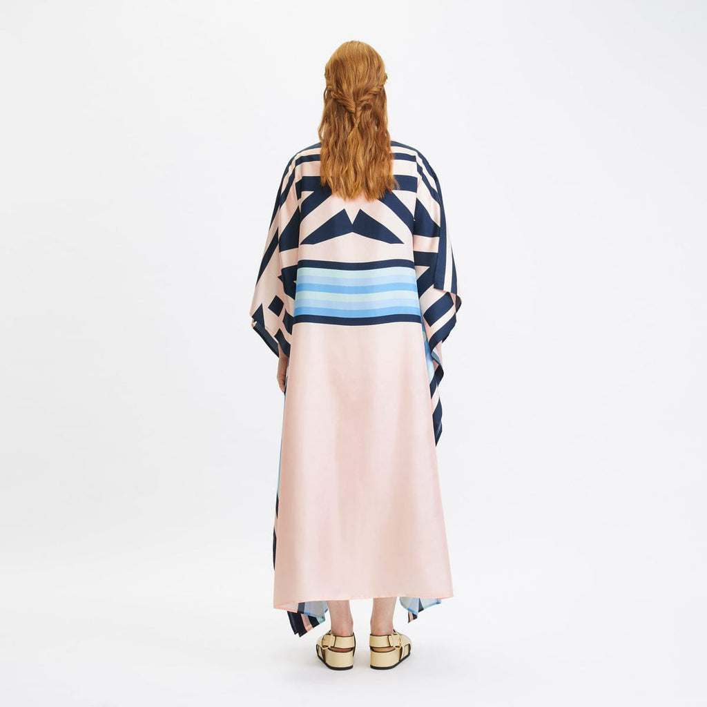 Pink Triangle Scarf Kaftan HSK-0003