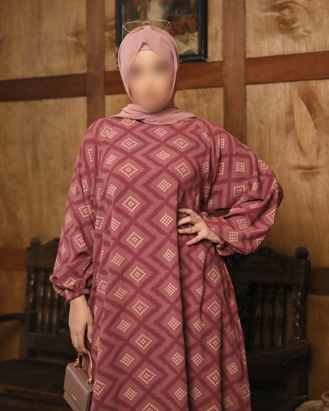 Wamia Abaya Redwood Series NAC-031