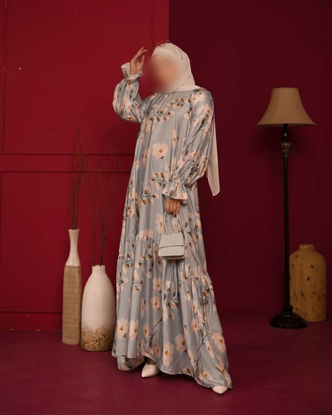 Falisha Baby Blue Series Abaya NAC-042