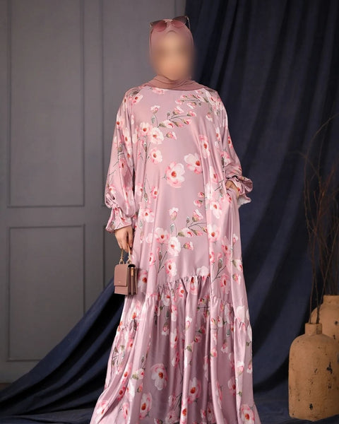 Falisha Pink Series Abaya NAC-041